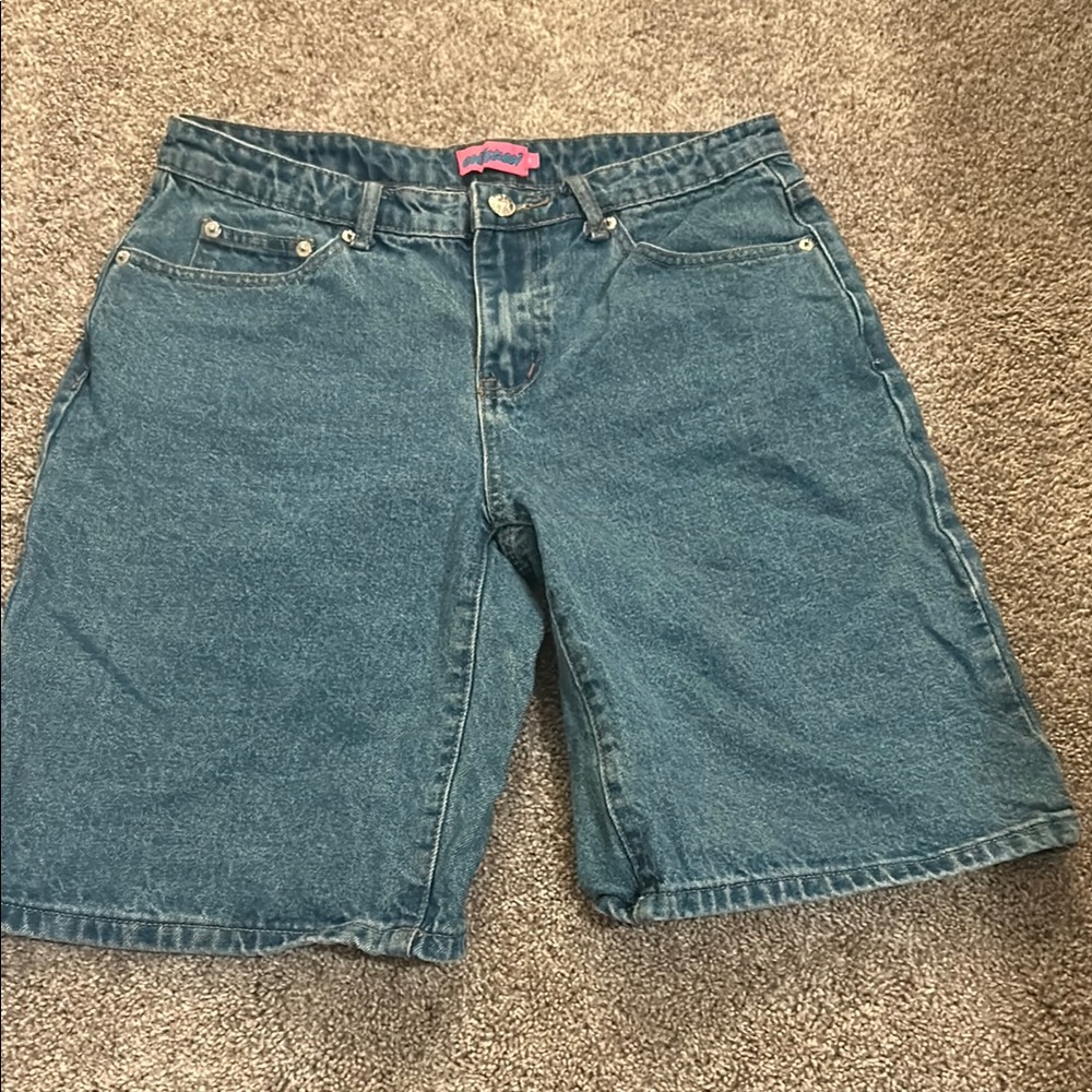 Women's Blue Denim Shorts